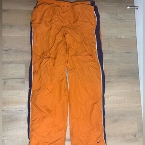 Nike Men's Orange Track Pants